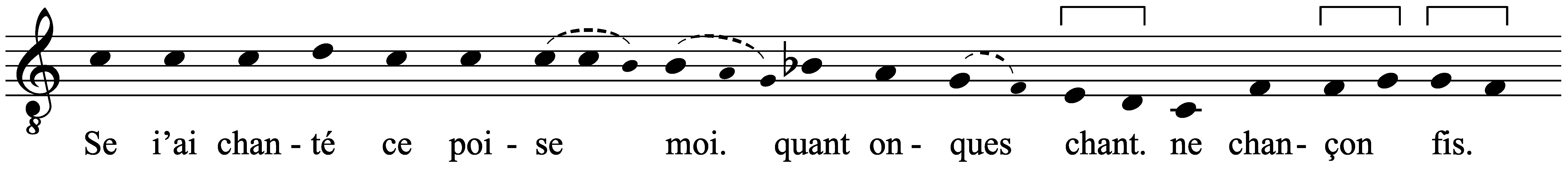 Work musical notation